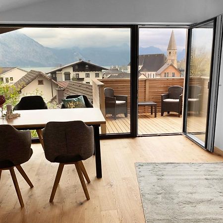 Traum Panorama Apartment Mit Berg & Seeblick Altmünster Exterior foto