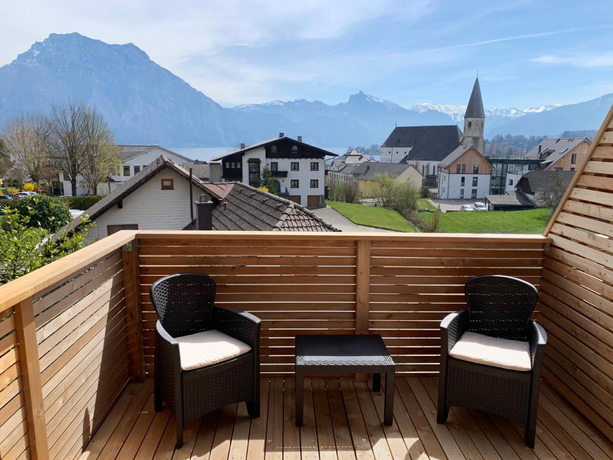 Traum Panorama Apartment Mit Berg & Seeblick Altmünster Exterior foto