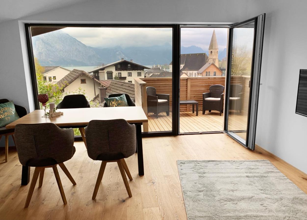 Traum Panorama Apartment Mit Berg & Seeblick Altmünster Exterior foto